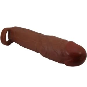 PRETTY LOVE - MANGA PENIS GERD COM EXTENSÃO DE 7,6 CM MULATO